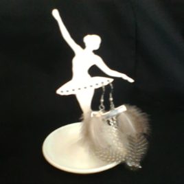 Boucles d’oreille XL plumes