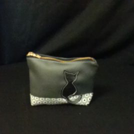 Petite pochette animaux « le chat »
