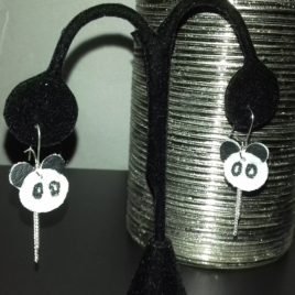 Mes petites boucles d’oreilles Panda