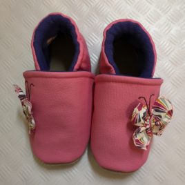 Mes jolis chaussons “Oh les Papillons”