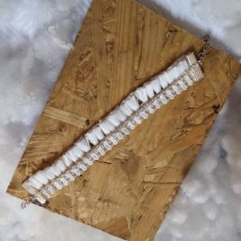 Bracelet de la collection “Neige”