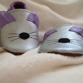 Mes jolis chaussons ” Souris”