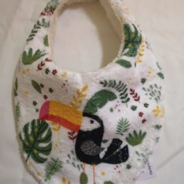 Bavoir bandana mon oiseau toucan