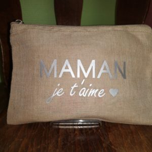 Pochette écriture MAMAN