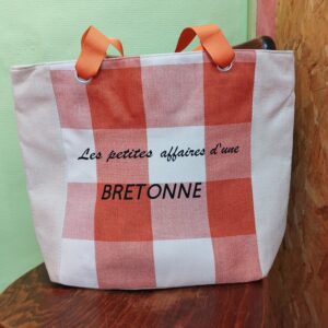 Grand sac « Les petites affaires d’une bretonne »